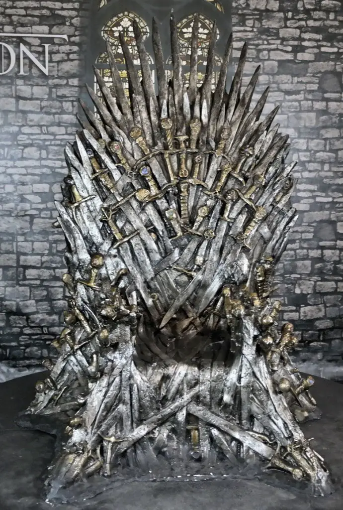 Der Eiserne Thron von Game of Thrones. Symbolbild für die Frage, ob Game of Thrones geklaut ist.