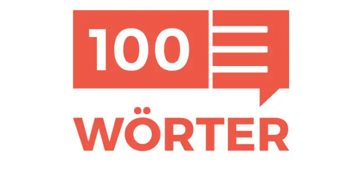 Das Logo von 100WÖRTER in der idealen Größe für Beiträge
