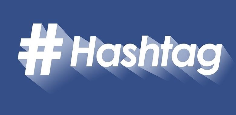 Das Hashtagzeichen # und der Schriftzug 'Hashtag". Symbolbild für die 100 häufigsten Hashtags auf Instagram.