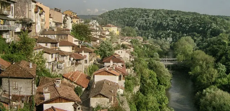 Eine Landschaft in Bulgarien. Symbolbild für den Tanz Horo.